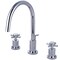 Kingston Brass KS8921DX 8" Widespread Bathroom Faucet, Polished Chrome KS8921DX - alternate 1